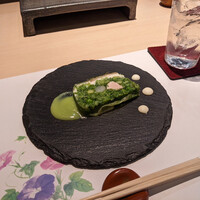 焼鳥 みかど - 季節野菜のテリーヌ