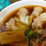 中華そば さわ - ワンタン