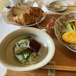 御宿 竹林亭 - サラダ