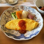 御宿 竹林亭 - オムレツ