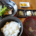 うまとと屋　よこみち - 日替り定食　さば煮付け