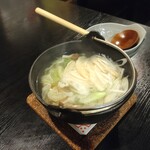 Roku monsen - 八戸せんべい汁鍋（きんきん塩味）