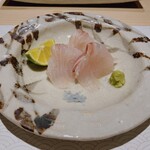 江戸前寿司 すし福 - ★7.5天然真鯛のお造り