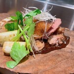 こたつ ねこ - 鴨のほうば焼き