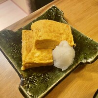 蕎麦おさめ - 卵焼き