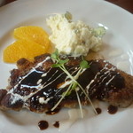 アルバトロス - 本日のランチ（豚ロースのソテーバルサミコソース）