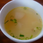 アルバトロス - 本日のランチ（スープ）