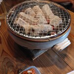 焼肉工房　わらく - 水七輪