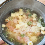 食堂カフェ ヒトトノ - おみそ汁