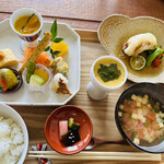 食堂カフェ ヒトトノ - ヒトトノごはん@1650