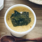食堂カフェ ヒトトノ - 冷製茶わんむし