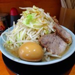 ラーメン 盛太郎 - チャーシュー麺４枚1,000円（野菜マシマシ、うす味）