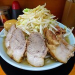 ラーメン 盛太郎 - チャーシュー麺４枚1,000円（野菜マシマシ、うす味）