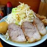 ラーメン 盛太郎 - チャーシュー麺４枚1,000円（野菜マシマシ、うす味）
