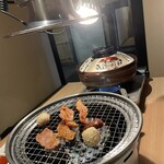 赤から - 焼肉と鍋が同時進行