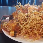 一歩亭 - 麻婆揚げ焼きそば　950円