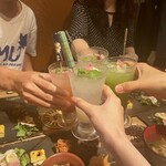 京都肉×青果サワー 京 - 