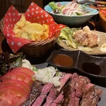 名駅個室居酒屋 炭あぶり撫酣人 - 