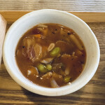 カフェプラスケーキ ククー - ミネストローネ