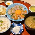 虎連坊 - メイン以外も盛り沢山＆鯛めし食べ放題