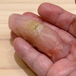 兄弟寿し - 新川漁港水揚げ 甘鯛昆布〆