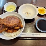 ヨーロッパ軒 - カツ丼、メンチカツ追加