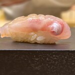 兄弟寿し - 柏崎産 魚へんに荒でアラ(漢字が表示されません)