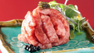 Hire Yakiniku Kyoutoen - 肉刺し　生食用食肉の調理許可取得の肉刺し