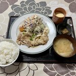 お食事処 わ - 生姜焼き定食　780円