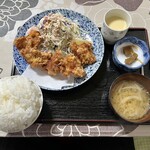 お食事処 わ - 唐揚げ定食　780円