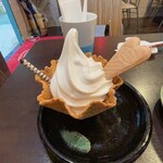 どるず珈琲店 - ソフトクリーム