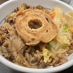 なか卯 - 牛すき丼