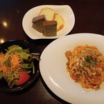 TRATTORIA HICKORY - パスタランチ(パンのみ２人分)