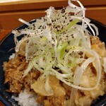 俺の中華たなか家 - お口の中でトロケ♥る「背脂飯✨」は中毒性(笑)のあるサイドメニュー(^o^)d