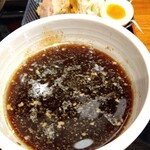 俺の中華たなか家 - 熱々つけ汁♪(゜o゜;こちらもピント❊がぁ～(ﾉД`)ｼｸｼｸ