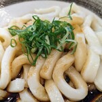花ゆず - 伊勢うどんの麺→もちもち。そしてトロミ絶妙♪
