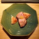 とり茶太郎 - 鴨 ロース + 無花果