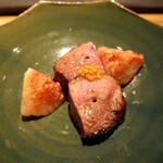 とり茶太郎 - 鴨 ロース + 無花果