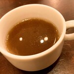 ワインバル 八十郎 - スープ(オニオンスープ)