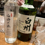 とり喜 - 白州と山崎の水炭酸