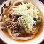 手打ち 山もとうどん - 肉うどん