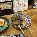 野菜巻き串 薄田商店 - (野菜串)アボカド、さつまいも