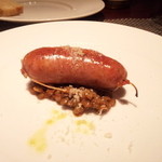 インカント - ここで待望のサルシッチャですがチョイ塩気がきつかった。