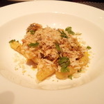 インカント - 一皿目のパスタ：サバの入ったのん。