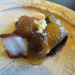 すし処 ひさ田 - 蛸の柔らか煮 土佐酢のジュレかけ