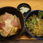 六花 たべりゃんせ - ベーコンとじセット：３９０円