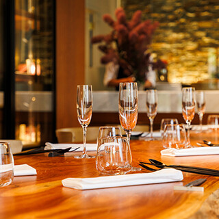A restaurant where you can relax and enjoy your meal. It is also possible to discuss reserved reservations.