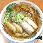 麺のあんまる + らーめん亨 - 鶏ガラ醤油らーめん