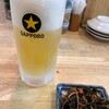 Taishiyuusakabamarufuji - せんべろセット1100円税込の生ビールとお通し！