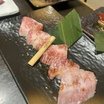 極・和牛焼肉やざわ - 白い